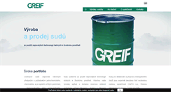 Desktop Screenshot of greif-cz.com