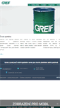 Mobile Screenshot of greif-cz.com